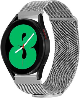 Imoshion Milanees magnetisch bandje voor de Samsung Galaxy Watch 7 40/44 mm - Zilver - 44 mm