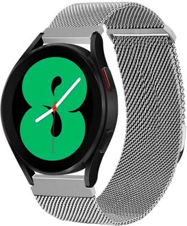 Imoshion Milanees magnetisch bandje voor de Samsung Galaxy Watch 7 40/44 mm - Zilver - 44 mm