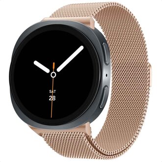 Imoshion Milanees magnetisch bandje voor de Samsung Galaxy Watch 8 (40/44mm) / Classic (46mm) - Rosé Goud - 44mm