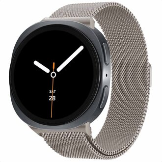 Imoshion Milanees magnetisch bandje voor de Samsung Galaxy Watch 8 (40/44mm) / Classic (46mm) - Sterrenlicht - 44mm