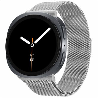 Imoshion Milanees magnetisch bandje voor de Samsung Galaxy Watch 8 (40/44mm) / Classic (46mm) - Zilver - 44mm