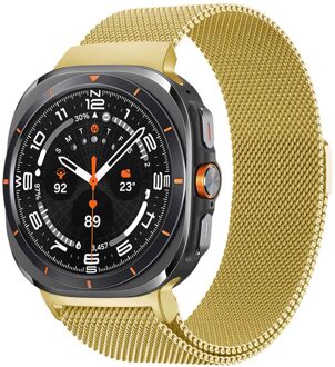 Imoshion Milanees magnetisch bandje voor de Samsung Galaxy Watch Ultra (2024/2025) - Goud - One size