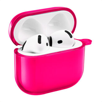 Imoshion Neon Case voor de Apple AirPods 4 - Neon Roze - One size