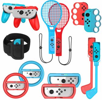Imoshion Nintendo Switch set - 15-delige accessoires set voor de Nintendo Switch & Switch OLED Meerkleurig - One size