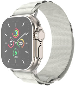 Imoshion Nylon Alpine bandje voor de Apple Watch | 44/45/46/49 mm - Wit - 49 mm