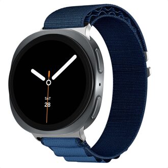 Imoshion Nylon Alpine bandje voor de Samsung Galaxy Watch 8 (40/44mm) / Classic (46mm) - Donkerblauw - 44mm