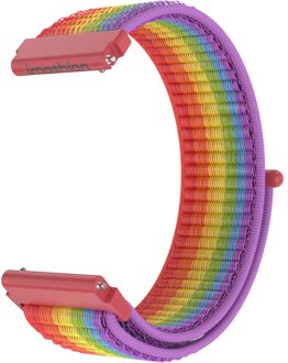 Imoshion Nylon bandje - Universeel 22 mm aansluiting - Rainbow Meerkleurig - One size