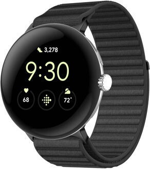 Imoshion Nylon bandje voor de Google Pixel Watch 3 / 4 (45 mm) - Zwart - 45 mm