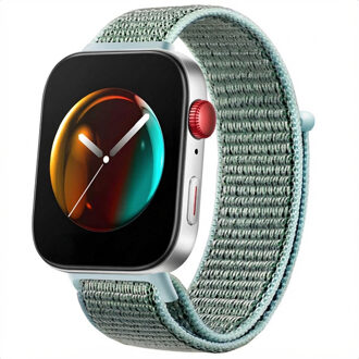 Imoshion Nylon bandje voor de Huawei Watch Fit 4 / 4 Pro - Blue Ocean Groen - One size