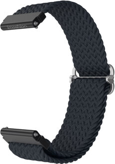 Imoshion Nylon geweven bandje - Universeel 20 mm aansluiting - Donkergrijs - One size