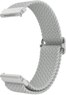 Imoshion Nylon geweven bandje - Universeel 20 mm aansluiting - Grijs - One size