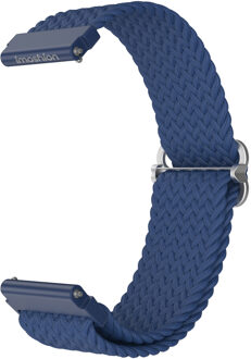 Imoshion Nylon geweven bandje - Universeel 22 mm aansluiting - Donkerblauw - One size