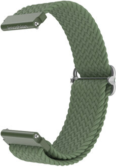 Imoshion Nylon geweven bandje - Universeel 22 mm aansluiting - Groen - One size