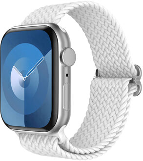Imoshion Nylon geweven bandje voor de Apple Watch | 44/45/46/49 mm - Wit - 49 mm