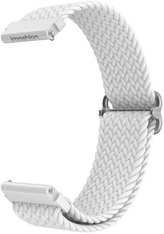 Imoshion Nylon geweven bandje voor de Samsung Galaxy Watch 7 40/44 mm - Wit - 44 mm