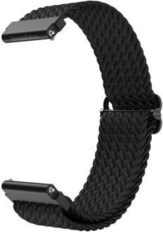 Imoshion Nylon geweven bandje voor de Samsung Galaxy Watch 7 40/44 mm - Zwart - 44 mm