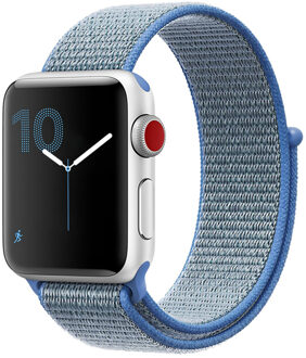 Imoshion Nylon Smartwatch Bandje Voor De Apple Watch Series 1 T/m 6 / Se - 42/44 Mm - Blauw