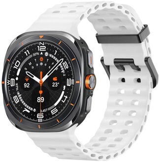 Imoshion Ocean Siliconenband voor de Samsung Galaxy Watch Ultra (2024/2025) - Wit - One size