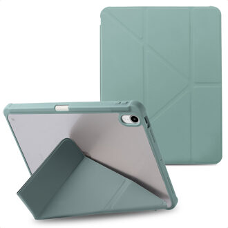 Imoshion Origami Bookcase voor de Apple iPad 11 (2025) 11 inch A16 / iPad 10 (2022) 10.9 inch - Donkergroen