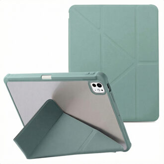 Imoshion Origami Bookcase voor de Apple iPad Pro 11 (2025) M5 / (2024) M4 - Donkergroen