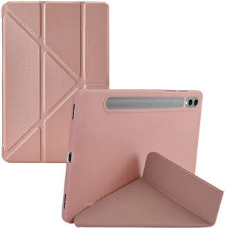 Imoshion Origami Bookcase voor de Samsung Galaxy Tab S9 11.0 inch - Rosé Goud
