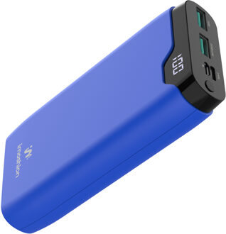 Imoshion Powerbank 20.000 mAh - Quick Charge en Power Delivery - Cobalt Blue Blauw - One size