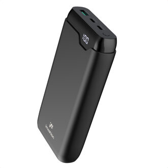 Imoshion Powerbank 27.000 mAh - Quick Charge en Power Delivery - Zwart - One size