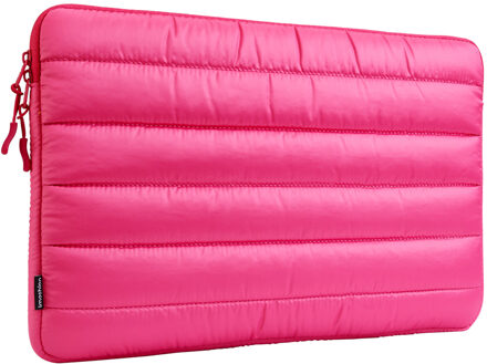Imoshion Puffer Laptop hoes 15-16 inch - Laptopsleeve - Hot Pink Roze - 16