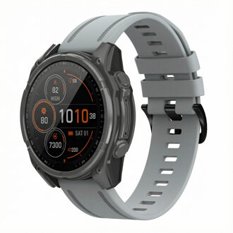 Imoshion QuickFit® Line Siliconenbandje - Garmin 20 mm aansluiting - Grijs - One size
