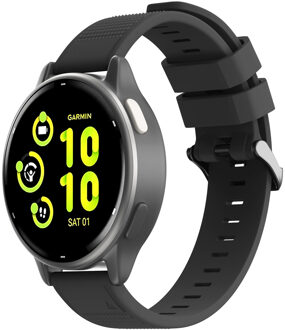 Imoshion QuickFit® Siliconen bandje - Garmin 22 mm aansluiting - Zwart - One size