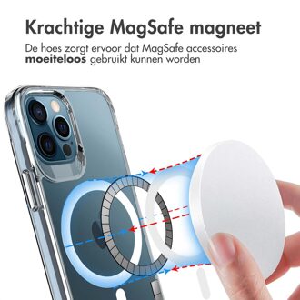 Imoshion Rugged Air MagSafe Case voor de Apple iPhone 12 Pro Max - Transparant