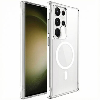 Imoshion Rugged Air MagSafe Case voor de Samsung Galaxy S24 Ultra - Transparant