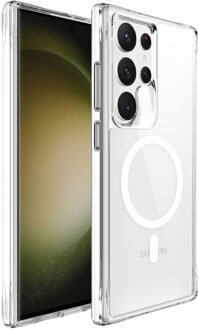 Imoshion Rugged Air MagSafe Case voor de Samsung Galaxy S24 Ultra - Transparant