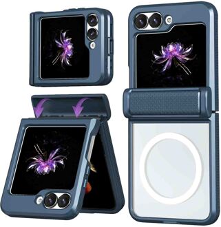 Imoshion Rugged Backcover met MagSafe voor de Samsung Galaxy Z Flip 6 - Donkerblauw
