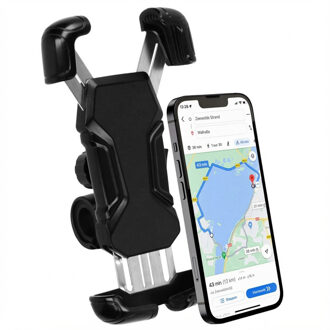 Imoshion Rugged Fiets Telefoonhouder - Telefoonhouder fiets - Universeel - Verstelbaar - Zwart - 6.7