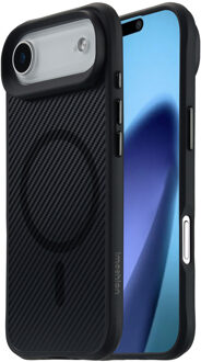 Imoshion Rugged Hybrid Carbon Case met MagSafe voor de Apple iPhone Air - Zwart