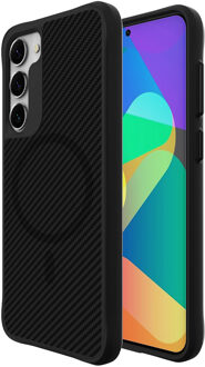 Imoshion Rugged Hybrid Carbon Case met MagSafe voor de Samsung Galaxy S23 Plus - Zwart