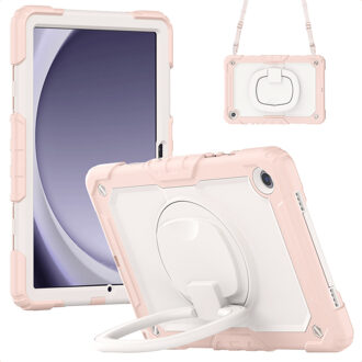 Imoshion Rugged Kidsproof Backcover voor de Samsung Galaxy Tab A9 Plus - Lichtroze - 11