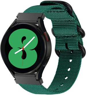 Imoshion Rugged Nylon bandje - Universeel 20 mm aansluiting - Donkergroen - One size