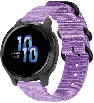 Imoshion Rugged Nylon bandje - Universeel 22 mm aansluiting - Paars - One size