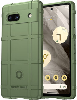 Imoshion Rugged Shield Backcover voor de Google Pixel 7a - Donkergroen