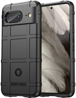 Imoshion Rugged Shield Backcover voor de Google Pixel 8 - Zwart