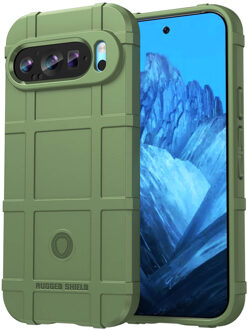 Imoshion Rugged Shield Backcover voor de Google Pixel 9 / 9 Pro - Donkergroen