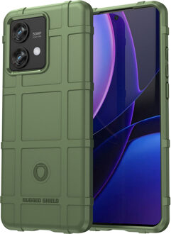 Imoshion Rugged Shield Backcover voor de Motorola Edge 40 Neo - Donkergroen