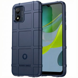 Imoshion Rugged Shield Backcover voor de Motorola Moto E13 - Donkerblauw