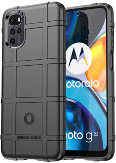 Imoshion Rugged Shield Backcover voor de Motorola Moto G22 / E32 / E32s - Zwart