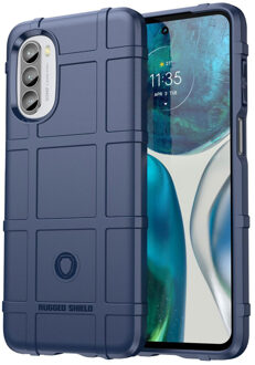 Imoshion Rugged Shield Backcover voor de Motorola Moto G52 / G82 - Donkerblauw