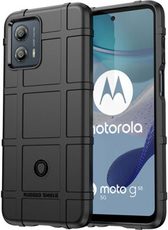 Imoshion Rugged Shield Backcover voor de Motorola Moto G53 - Zwart