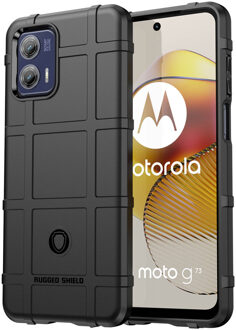 Imoshion Rugged Shield Backcover voor de Motorola Moto G73 - Zwart