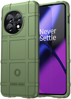 Imoshion Rugged Shield Backcover voor de OnePlus 11 - Donkergroen